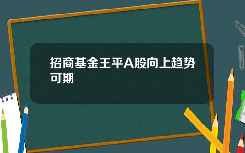 招商基金王平A股向上趋势可期