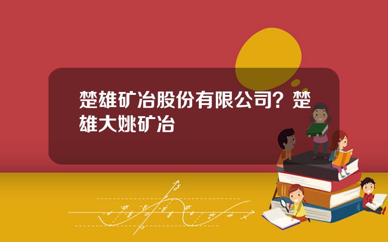 楚雄矿冶股份有限公司？楚雄大姚矿冶