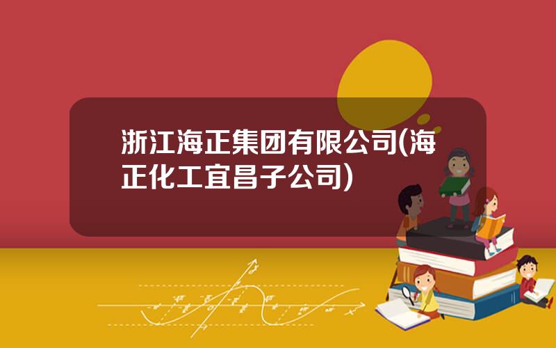 浙江海正集团有限公司(海正化工宜昌子公司)