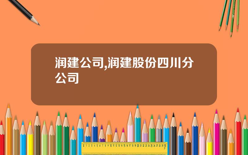 润建公司,润建股份四川分公司