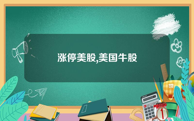 涨停美股,美国牛股